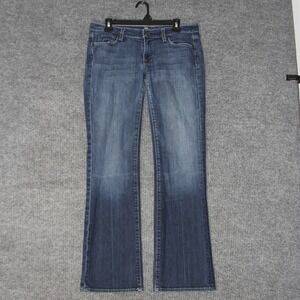 7 For All Mankind Bootcut Jeans Womens 31 Blue U075J080U-080U